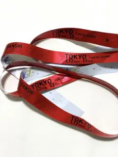 なにわ男子 1st DOME LIVE 'VoyAGE' 銀テ 赤