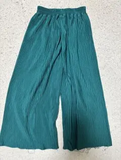 mirror bag. ターコイズ プリーツパンツ 120