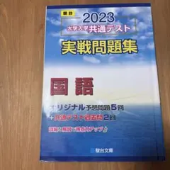 2023 大学入学共通テスト 実戦問題集 国語