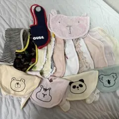 た*ー様 ミキハウス他よだれかけ まとめ売り