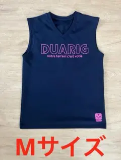 DUARIG ノースリーブシャツ ネイビー＆ピンク Mサイズのサムネイル