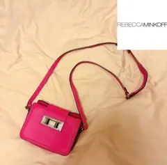 レベッカミンコフ　ショルダーバッグ　ピンクのサムネイル