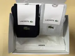 【新品未使用】ラコステ　メンズソックス　2足セットのサムネイル
