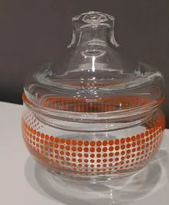 ◇昭和レトロ ガラス容器 キャンディポット コルク蓋 3個セット - メルカリ