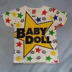 BABY DOLL 星柄 Tシャツ 130