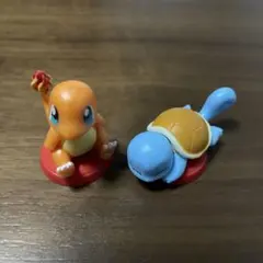 ポケモンチョコエッグ旅立ちの3匹ヒトカゲ＆ゼニガメ