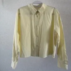 AMERICAN HOLIC クロップドシャツ Ｌ イエロー