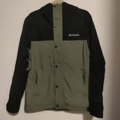 Columbia マウンテンパーカー カーキ×ブラック　メンズM