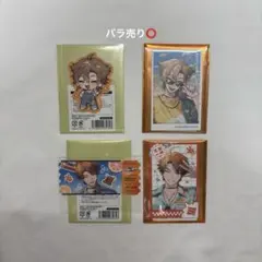 三ミ一体!!!!!! 伏見ガク 北見遊征 ランダムステッカー・チェキ風カード