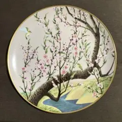 フランクリンポーセリン 花鳥節氣圖 限定プレート 1981年製 ヴィンテージ5枚 フランクリンポーセリン 花鳥節氣圖 限定プレート 1981年製