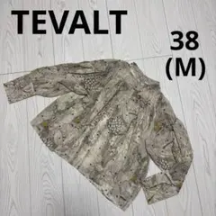 ヴァレット☆ボタニカル柄 ブラウス☆38(M)のサムネイル