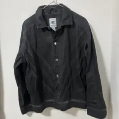 adidas Originals デニムジャケット L ブラック ヴィンテージ