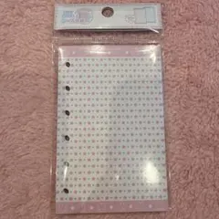 メリング　A7シール台紙リフィル　マシュマロズ　リトルスター