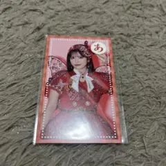 【匿名配送】FRUITS ZIPPER月足天音　ラッフルくじ　かるた風カード