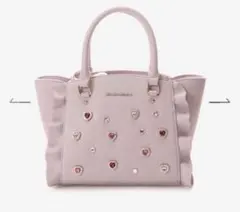 サマンサベガ　ビジュー　バッグ　ピンク