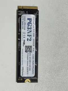 CFD Gaming PG3NF2 1TB M.2 NVMe SSD ゲン4x4のサムネイル