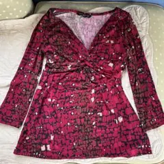 ローラアシュレイ　7分袖カットソー