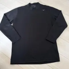 MIZUNO GOLF ブレスサーモ長袖シャツ ブラックMサイズ
