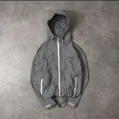 00s Columbia shell jacket ナイロン ドローコード 短丈