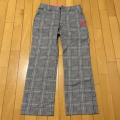 レディース ゴルフパンツ チェック ルコックle coq sportif美品