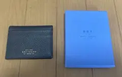 スマイソン パスポートケース ネイビー イニシャル入り - メルカリ