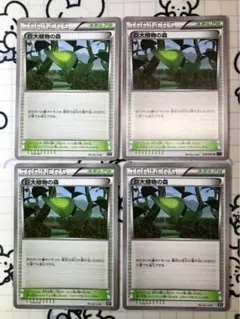 【XY】巨大植物の森　4枚　Qのサムネイル