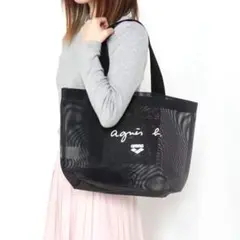 agnes b.　アニエスベー　トートバッグ　ブラック