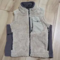 mont-bell キッズベスト 90サイズ ベージュ