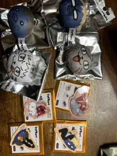 ハイキュー!! と動物ミニビーズクッションと書き下ろしステッカー