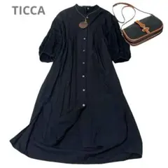 ティッカ　TICCA ワンピース　スタンドカラー　シャツワンピース　ロングのサムネイル