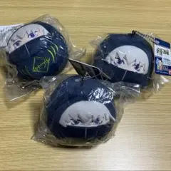 呪術廻戦　狗巻　狗巻棘　ころころだるまマスコット　ぬいぐるみ　ボールチェーン