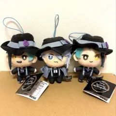 ツイステ　EXマスコット　ぬいぐるみ　寮服　アズール　ジェイド　フロイド
