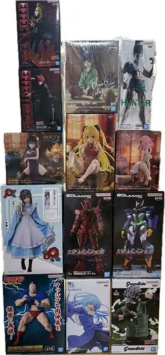 最新プライズフィギュアなど　フィギュア色々まとめ売り　13体　プライズまとめ売り