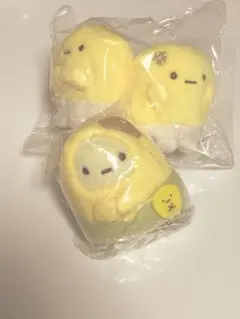 すみっコぐらし てのりぬいぐるみ (ペア) こーん たぴおか とうもろこし