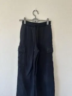 ブラックカーゴジョガーパンツ