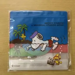 スヌーピー　マチ付きジッパーバック