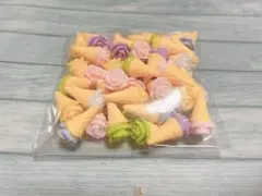 バラアイス　デコパーツ　50個入り