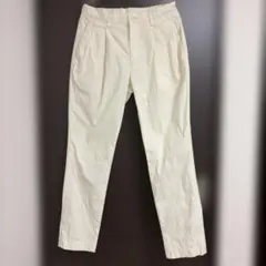 FACTOTUM 2タック テーパードパンツ 46 生成りのサムネイル