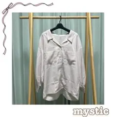 大人綺麗！ mystic ポケット付 ブラウス