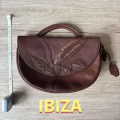 IBIZA ハンドバッグ 革 czarda パイソン 使いやすいサイズです