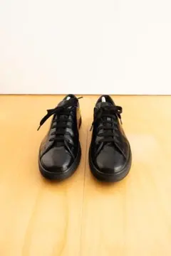 Prada メンズ レザー スニーカー ブラック 27cm