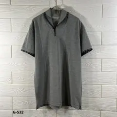 半袖★ポロシャツ★ボタン★メンズ★(3)グレー★オシャレ