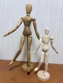 나무 드로잉 인형, 2 세트, 요소