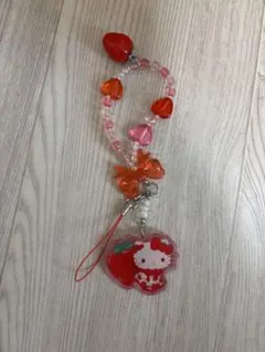 ハローキティ いちごストラップ