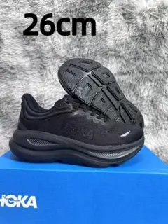 HOKA ONE ONE BONDI9 ボンダイ9 スニーカー ブラック26cm