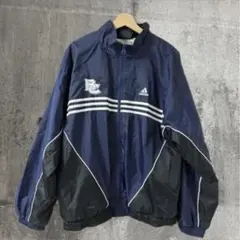 アディダス ナイロンジャケット ピステ JFA トレセン XO 青 ブルー アディダス ナイロンジャケット ピステ JFA トレセン XO 青 ブルー