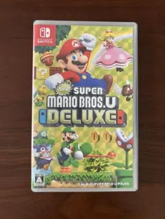 Switchソフト（NewSuperMario Bros. U Deluxe）