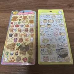 なっとうちゃん(うるちゅる)、ちいかわ　みんなニコニコ(ボンボンドロップ)
