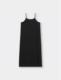 GU リブキャミソールワンピース