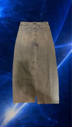 GU デニムパンツ ワイドフィット Lサイズ